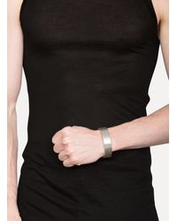Parts Of 4 - Metallic Matte Sterling Sistema Bracelet :: Hole for Men - Lyst