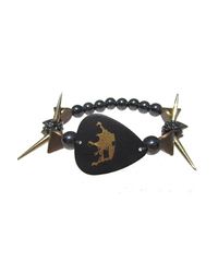 Electric Picks - Black 'la Lady' Bracelet - Lyst