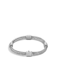 John Hardy | Metallic Classic Chain Four-station Bracelet | Lyst