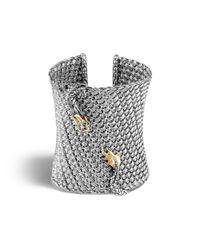 John Hardy | Metallic Legends Naga Wide Mesh Cuff | Lyst