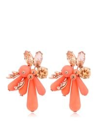 EK Thongprasert | Orange Flower Silicone Earrings | Lyst