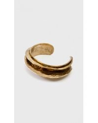 Wwake | Metallic Layered Cuff | Lyst