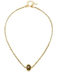 OTTE New York | Metallic Stone-wrap Bracelet/ Necklace | Lyst