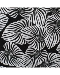 Paul Smith | Women's Black Cotton 'palm Leaf' Print Tunic | Lyst