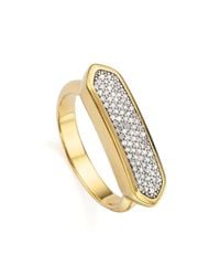 Monica Vinader | Metallic Baja Diamond Ring | Lyst