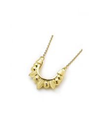 Pamela Love | Metallic Mini Spike Pendant In Yellow Gold | Lyst