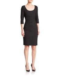Diane von Furstenberg | Black Lillian Dress | Lyst