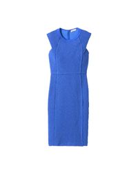 Rebecca Taylor | Blue Stretch Boucle Dress | Lyst