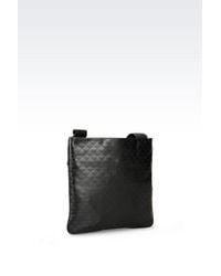 Emporio Armani | Black Messenger Bag for Men | Lyst