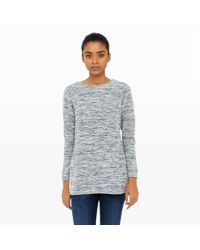 Club Monaco | Gray Keni Tweed Top | Lyst