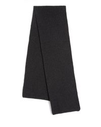 Polo Ralph Lauren | Gray Rib-knit Cashmere Scarf for Men | Lyst