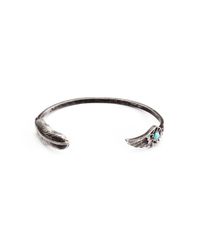 Lulu Frost - Metallic Gf X Mb Wing & Feather Cuff - Lyst