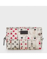 Paul Smith | White Dice Washbag for Men | Lyst