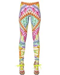 Manish Arora | Multicolor Printed Stretch Jersey Leggings | Lyst