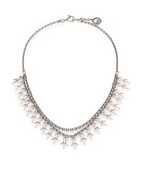 Giles & Brother | Metallic Thorn Charm Two-chain Necklace | Lyst