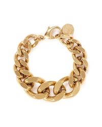 Ela Stone | Metallic 'editha' Graduated Chain Bracelet | Lyst