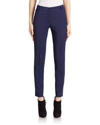 Akris Punto | Blue Fabia Cotton Techno Pants | Lyst