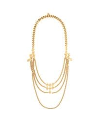 Ela Stone | Metallic Paloma Geometric Chain Necklace | Lyst