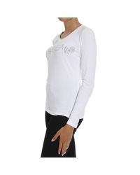 Armani Jeans | White T-shirt | Lyst