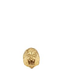 Ela Stone | Metallic Lion Head Brass Ring | Lyst
