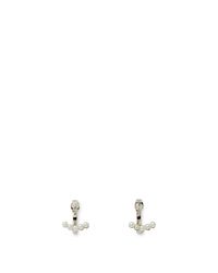 Rebecca Minkoff | Gray Two Part Pearl Earring | Lyst