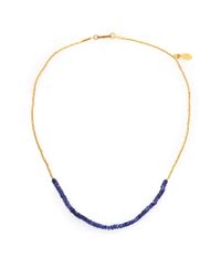 Gurhan | Blue Rain Sapphire & 24K Yellow Gold Necklace | Lyst