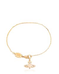 Vivienne Westwood | Metallic Rose Orb Bracelet | Lyst