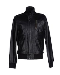 Surface To Air Black Jacket for men