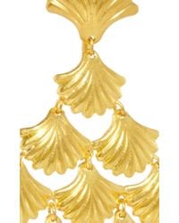 Marie-hélène De Taillac | Metallic 22K Yellow Gold Mermaid Earrings | Lyst