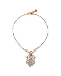 Lulu Frost - Metallic Wisteria Necklace - Lyst