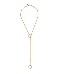 Rebecca Minkoff | Metallic Lariat | Lyst