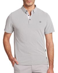 AG Green Label | Gray The Links Polo for Men | Lyst