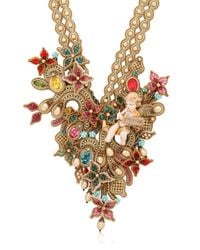 Dori Csengeri | Metallic Baroque Necklace | Lyst