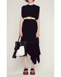 Marni | Red Leather Earrings | Lyst