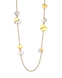 Marc By Marc Jacobs | Metallic Broken Hearted Medley Station Necklace | Lyst