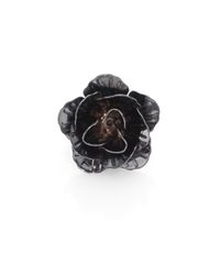 Hook + Albert | Metallic Lapel Flower Pin | Lyst