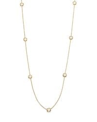 Ippolita | Metallic Lollipop Clear Quartz & 18k Yellow Gold Long Mini Station Necklace | Lyst
