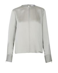 Dorothee Schumacher - Green Pretty Biker Blouse 1/1 - Lyst