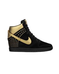 Nike | Black Dunk Sky Hi Studs | Lyst