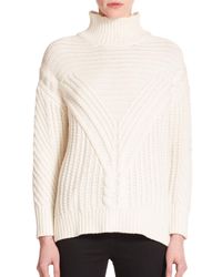 Parker | White Tawny Turtleneck Sweater | Lyst