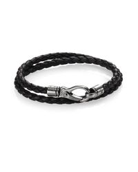 Tod's | Brown Leather Double-wrap Bracelet for Men | Lyst