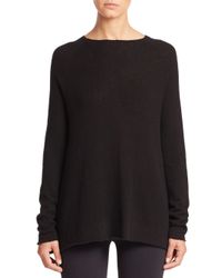 The Row | Black Banny Boatneck Sweater | Lyst