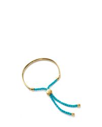 Monica Vinader | Blue Fiji Bracelet | Lyst
