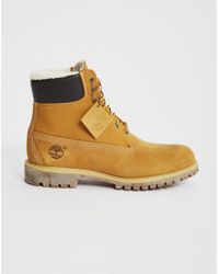 Timberland | Brown Heritage 6" Warm Lined Boot Tan for Men | Lyst