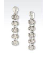 Emporio Armani | Metallic Earrings | Lyst
