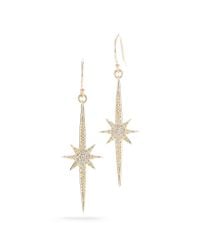 Mizuki | Yellow Icicle Star Drop Earrings | Lyst