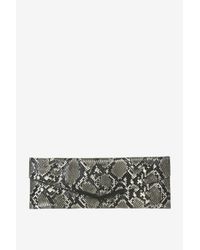 French Connection | Black Liv Clutch | Lyst