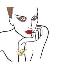 Volha | Metallic Aventurine Gold Bracelet | Lyst