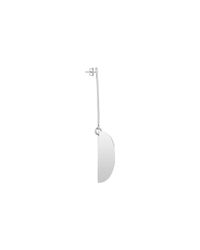 Stella McCartney - Metallic Thin Metal Earrings - Lyst