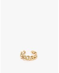 Vibe Harsløf | Metallic Earclip Gold | Lyst